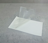 Adhesive Plastic Card Holder Pockets Business Card Size