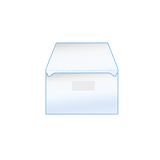 Adhesive Plastic Card Holder Pockets Business Card Size