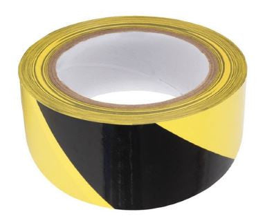 Black and Yellow Floor Tape