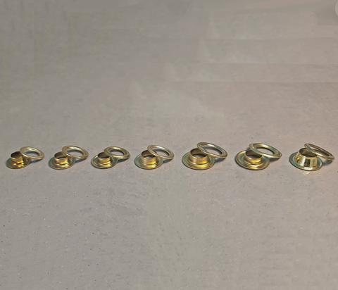 Banner Eyelets Metal - Nickel & Brass