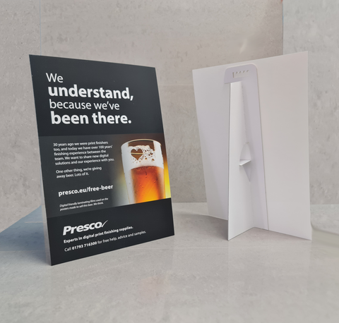 Showcard Struts (Plastic Free) – Presco IE