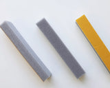 Foam Blocks for Visors - Adhesive Tape Applied